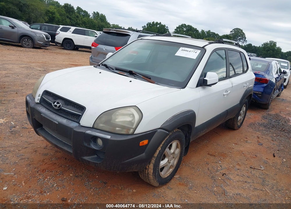 2005 HYUNDAI TUCSON GLS/LX VIN: KM8JN72D15U086591