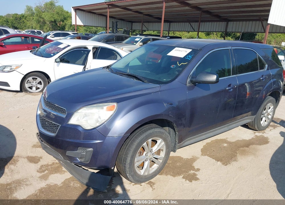 2013 CHEVROLET EQUINOX LS VIN: 2GNALBEK7D6381626