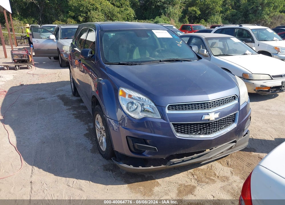 2013 CHEVROLET EQUINOX LS VIN: 2GNALBEK7D6381626