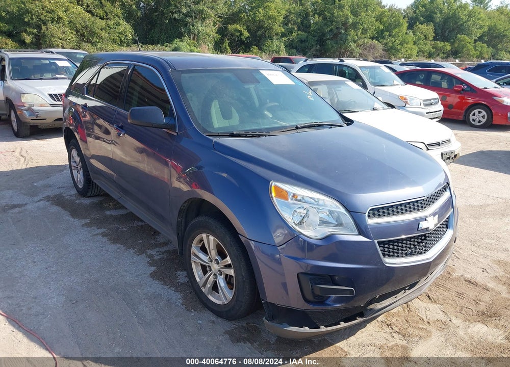2013 CHEVROLET EQUINOX LS VIN: 2GNALBEK7D6381626