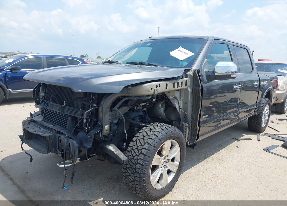 2016 FORD F-150 PLATINUM VIN: 1FTEW1EG6GFA85255