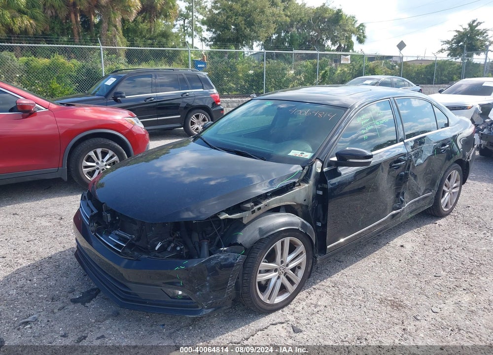 2017 VOLKSWAGEN JETTA 1.8T SEL VIN: 3VWL17AJ1HM243218