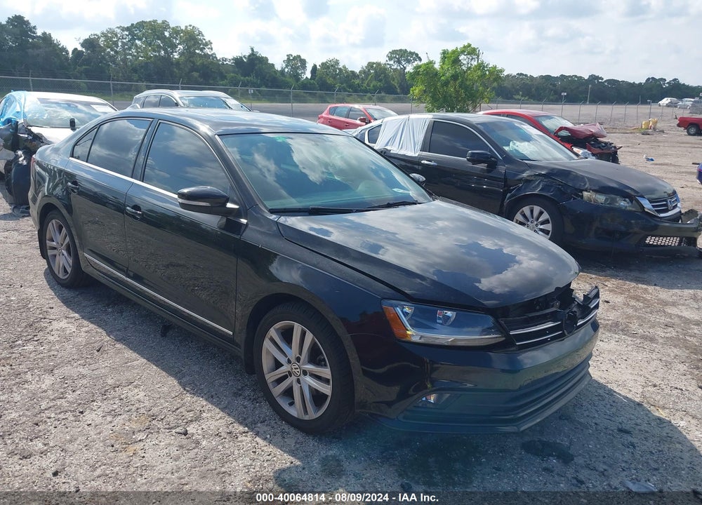 2017 VOLKSWAGEN JETTA 1.8T SEL VIN: 3VWL17AJ1HM243218