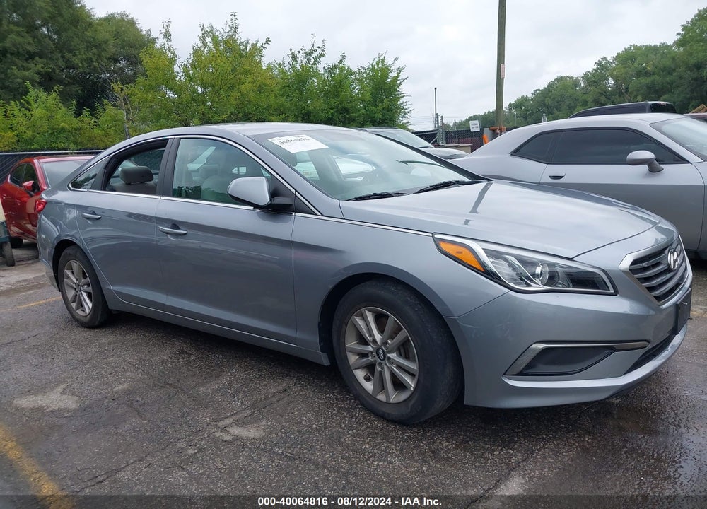 2016 HYUNDAI SONATA SE VIN: 5NPE24AF0GH296709