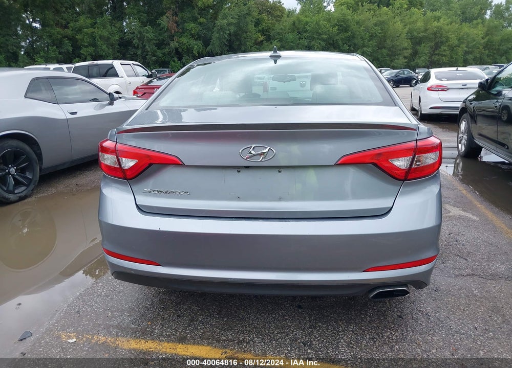 2016 HYUNDAI SONATA SE VIN: 5NPE24AF0GH296709