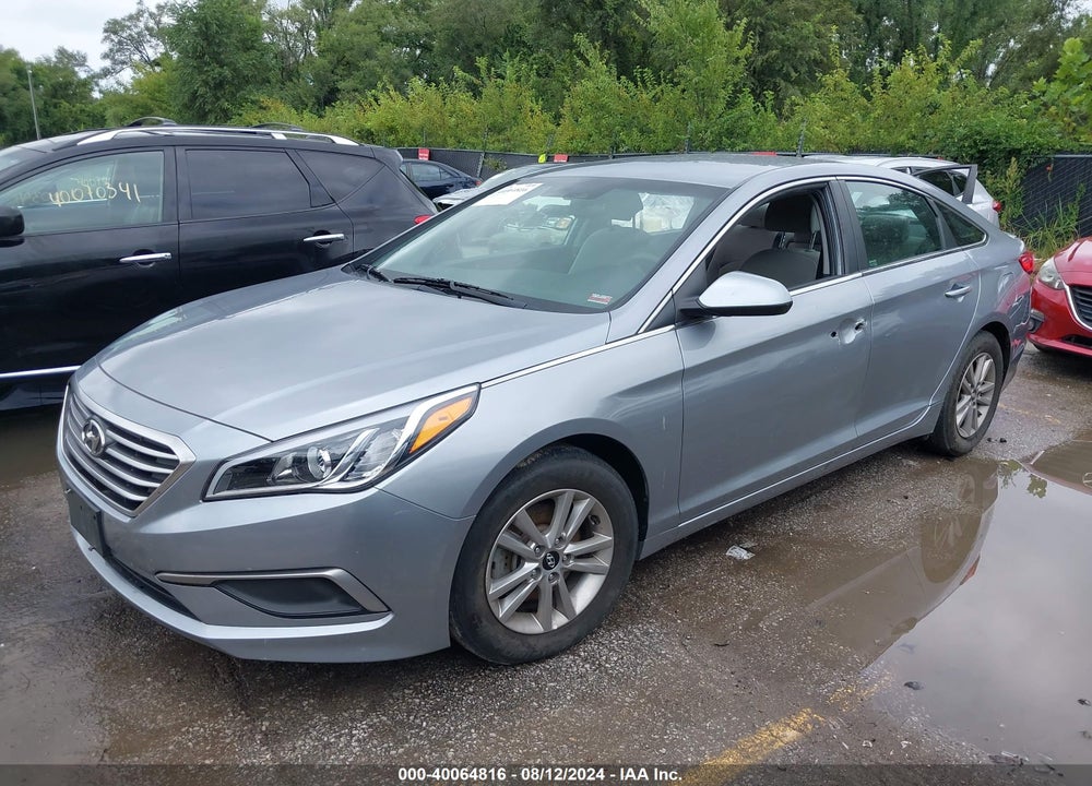2016 HYUNDAI SONATA SE VIN: 5NPE24AF0GH296709