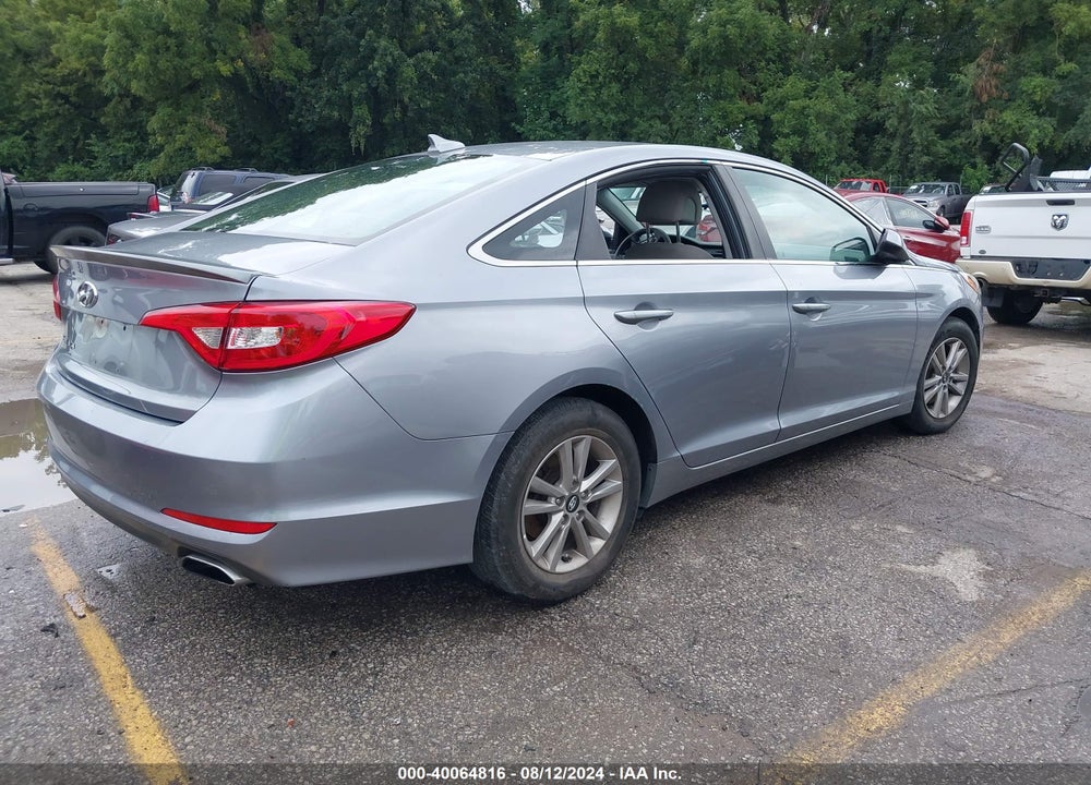 2016 HYUNDAI SONATA SE VIN: 5NPE24AF0GH296709