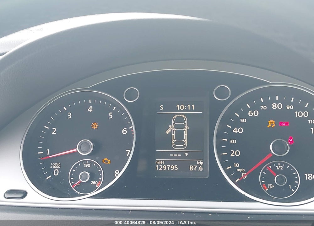 2012 VOLKSWAGEN CC SPORT VIN: WVWNP7AN8CE508695