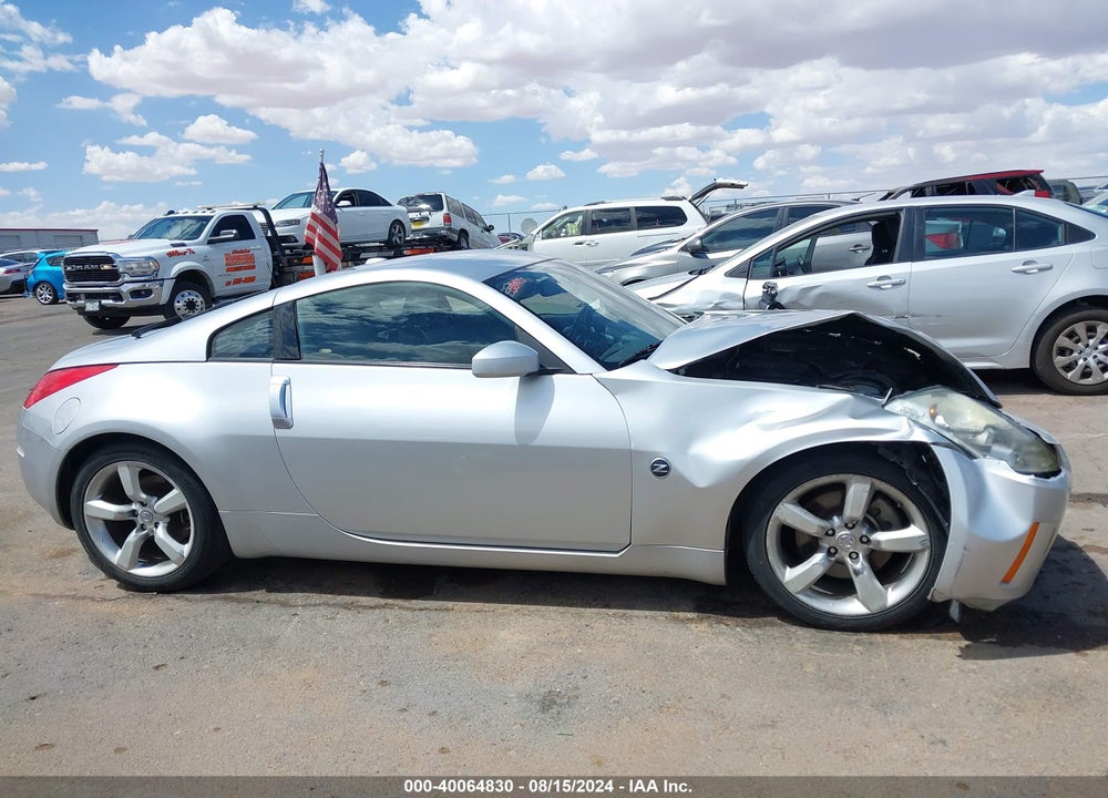 2008 NISSAN 350Z TOURING VIN: JN1BZ34D48M700320