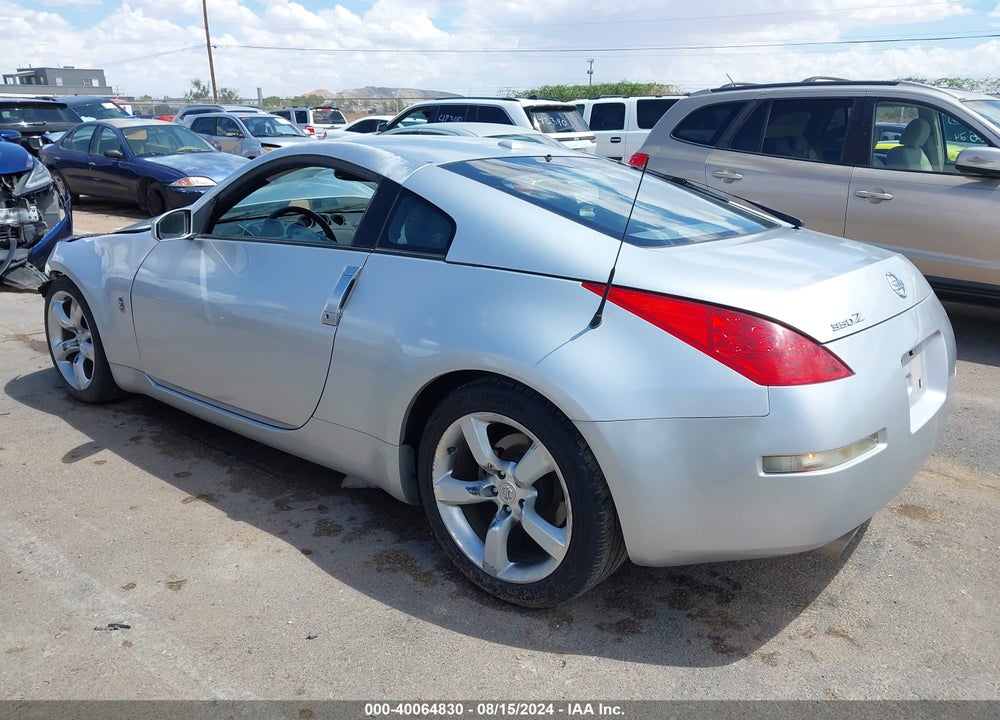 2008 NISSAN 350Z TOURING VIN: JN1BZ34D48M700320