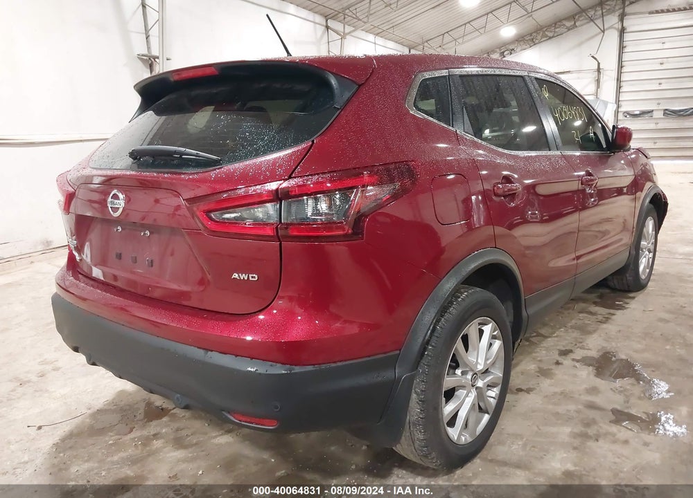 2021 NISSAN ROGUE SPORT S AWD XTRONIC CVT VIN: JN1BJ1AW8MW443873