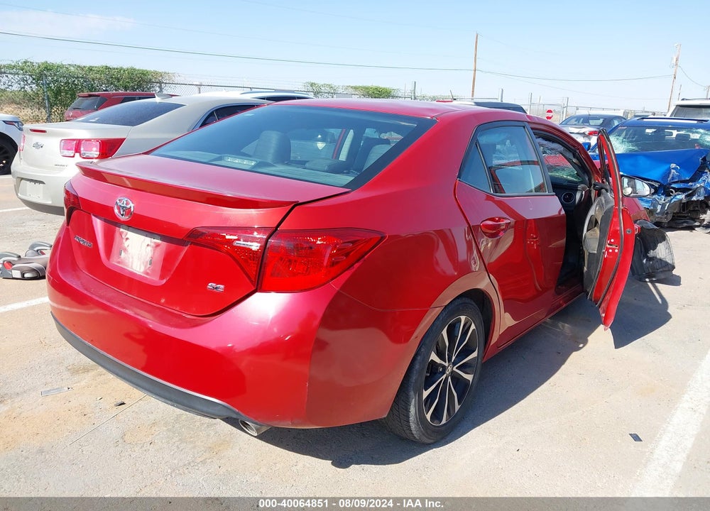 2017 TOYOTA COROLLA SE VIN: 5YFBURHE3HP574837