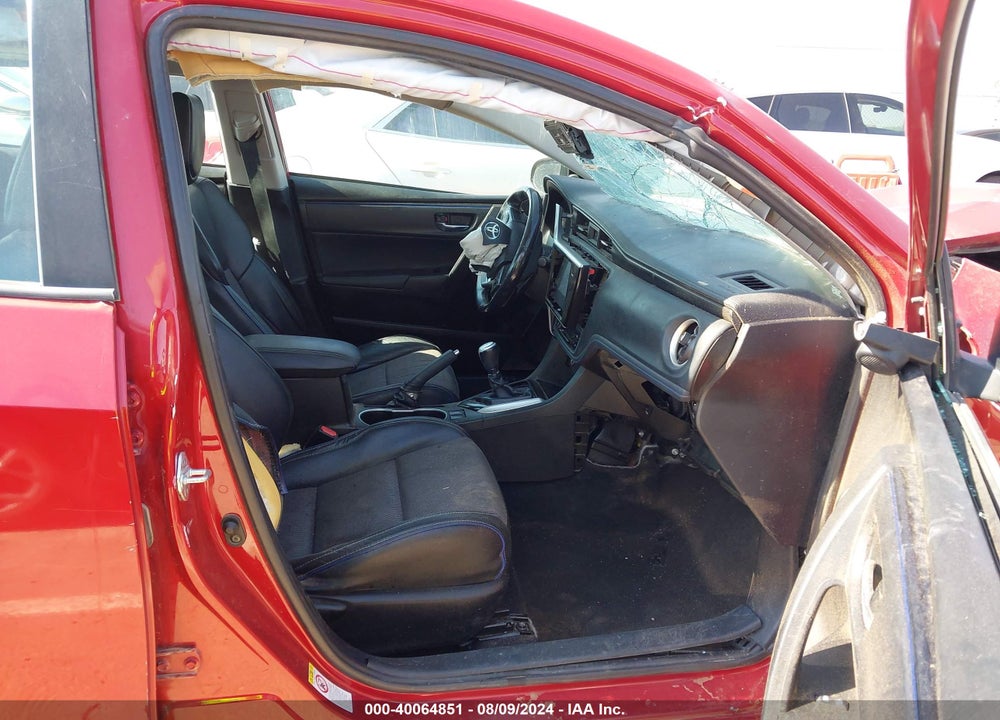 2017 TOYOTA COROLLA SE VIN: 5YFBURHE3HP574837