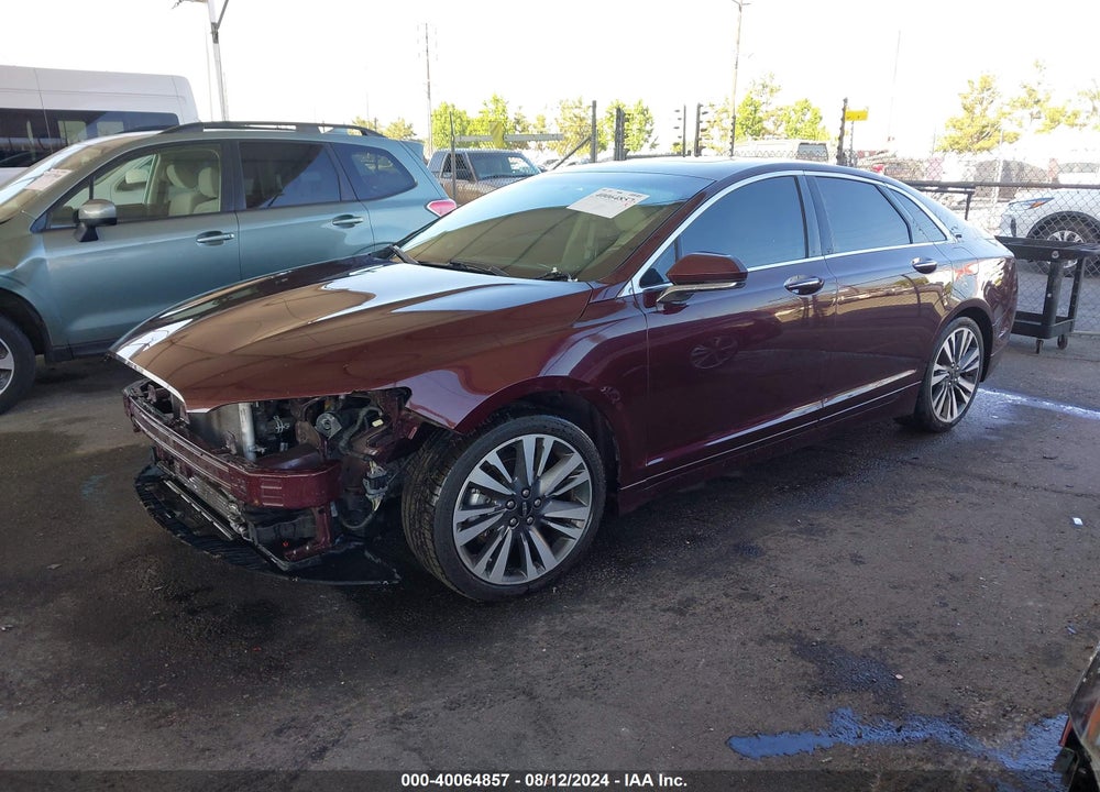 2017 LINCOLN MKZ HYBRID RESERVE VIN: 3LN6L5MU2HR655439