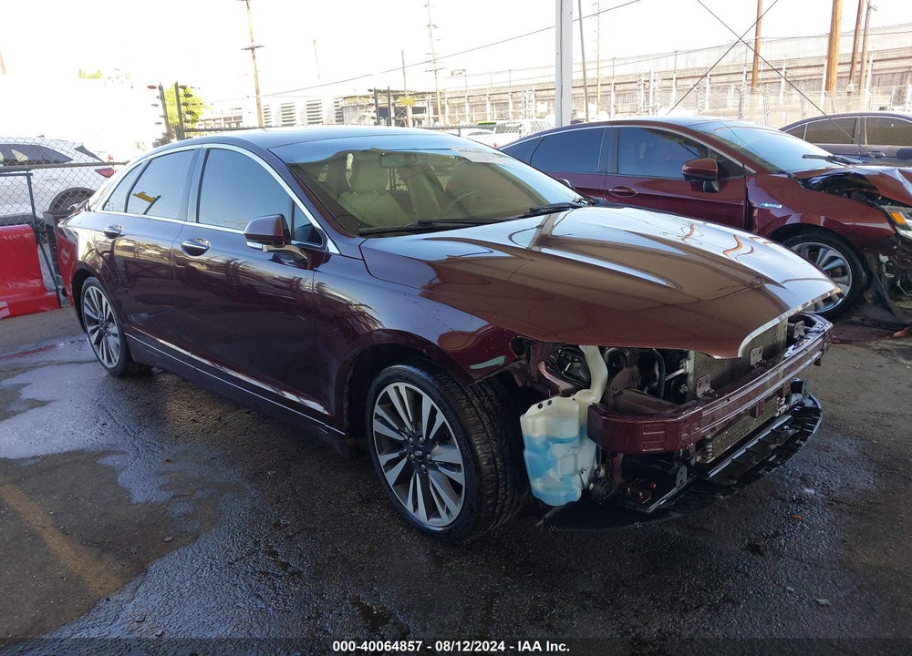 2017 LINCOLN MKZ HYBRID RESERVE VIN: 3LN6L5MU2HR655439