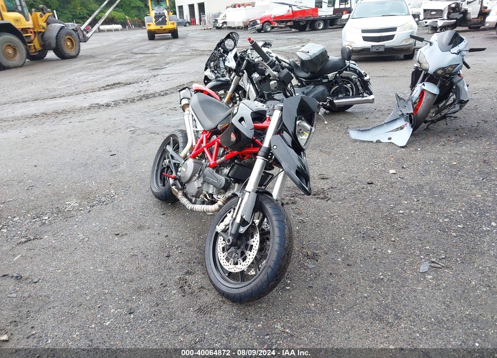 2012 DUCATI HYPERMOTARD 796 VIN: ZDM1YAAN9CB025022