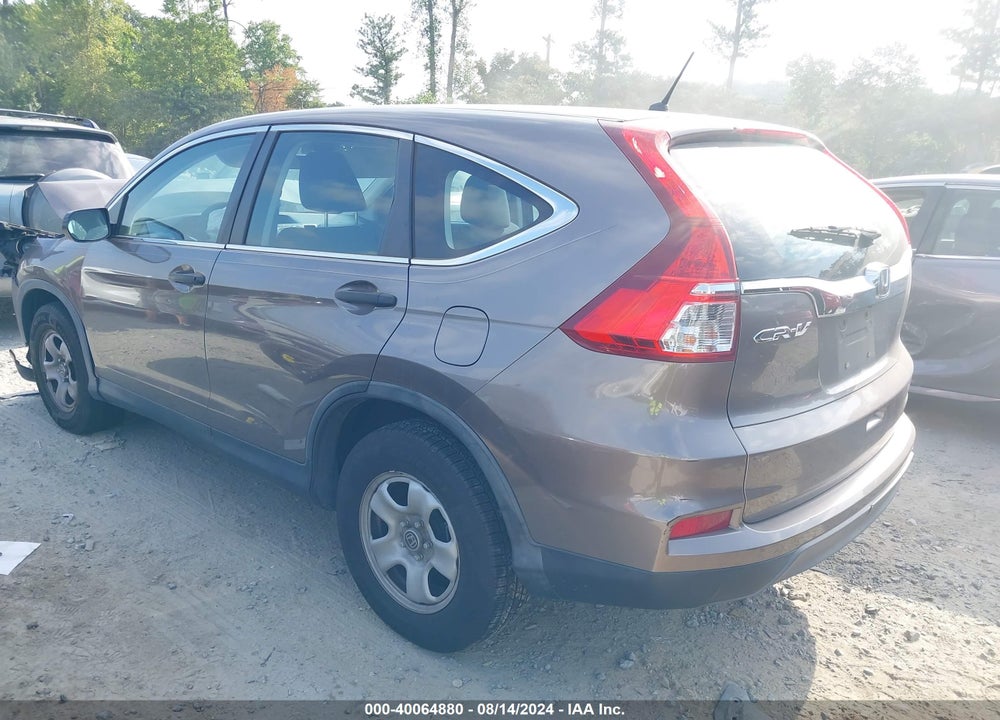 2015 HONDA CR-V LX VIN: 3CZRM3H32FG714996