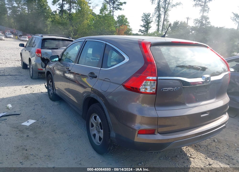 2015 HONDA CR-V LX VIN: 3CZRM3H32FG714996
