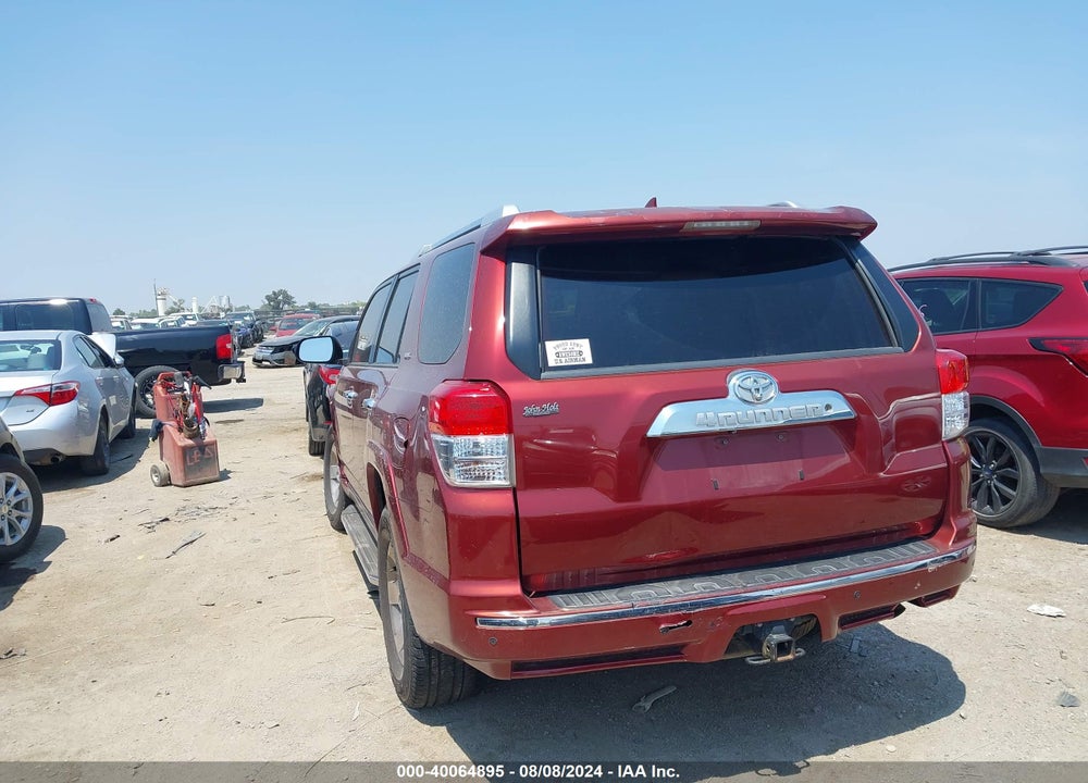 2013 TOYOTA 4RUNNER SR5 VIN: JTEZU5JR2D5055057