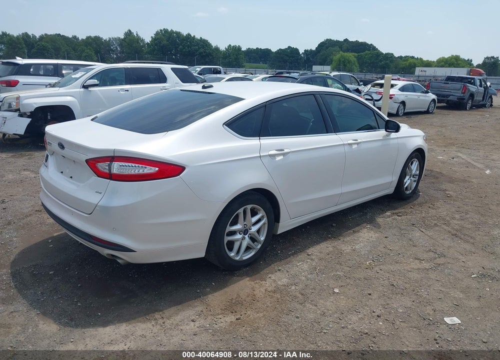 2016 FORD FUSION SE VIN: 3FA6P0H75GR306053