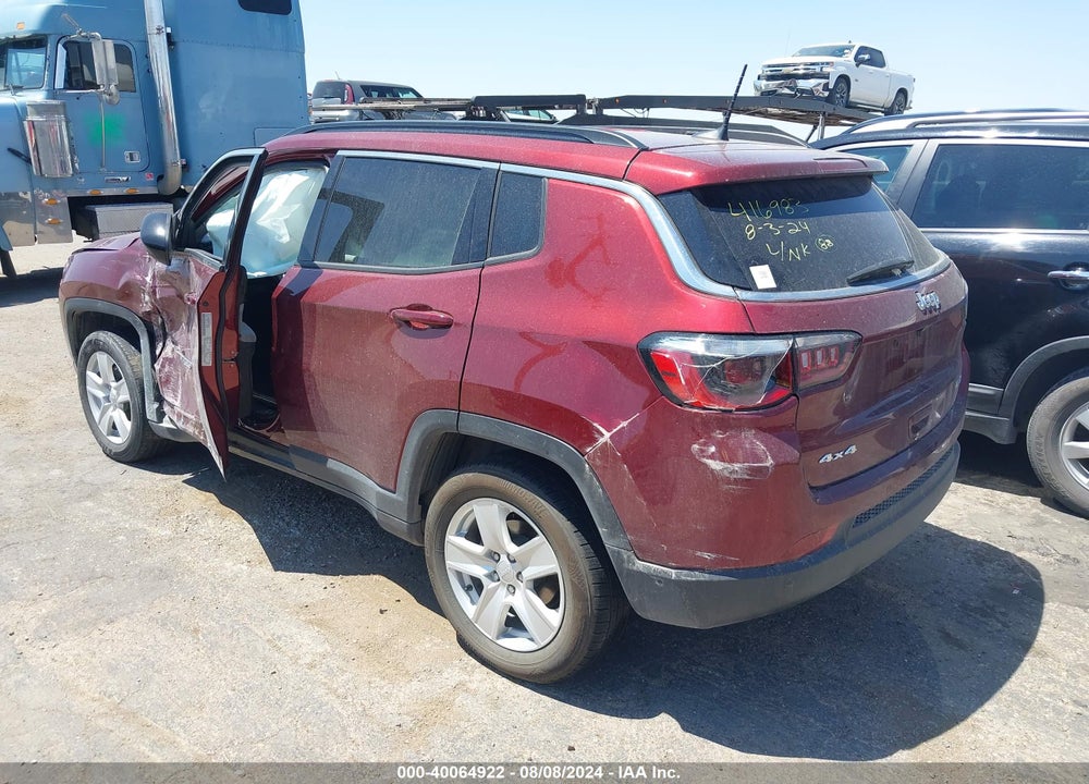 2022 JEEP COMPASS LATITUDE 4X4 VIN: 3C4NJDBB6NT148429
