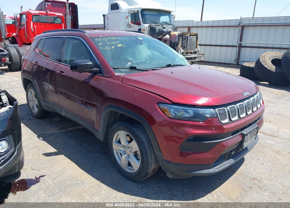 2022 JEEP COMPASS LATITUDE 4X4 VIN: 3C4NJDBB6NT148429