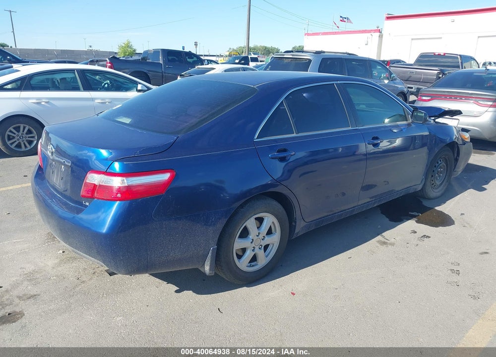 2007 TOYOTA CAMRY LE VIN: JTNBE46K773064454
