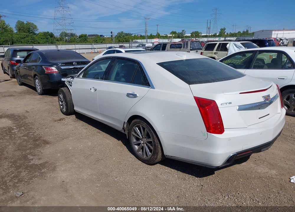 2019 CADILLAC CTS LUXURY VIN: 1G6AR5SX8K0126999