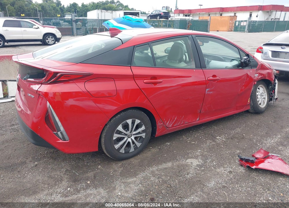 2022 TOYOTA PRIUS PRIME LIMITED VIN: JTDKAMFP7N3204009