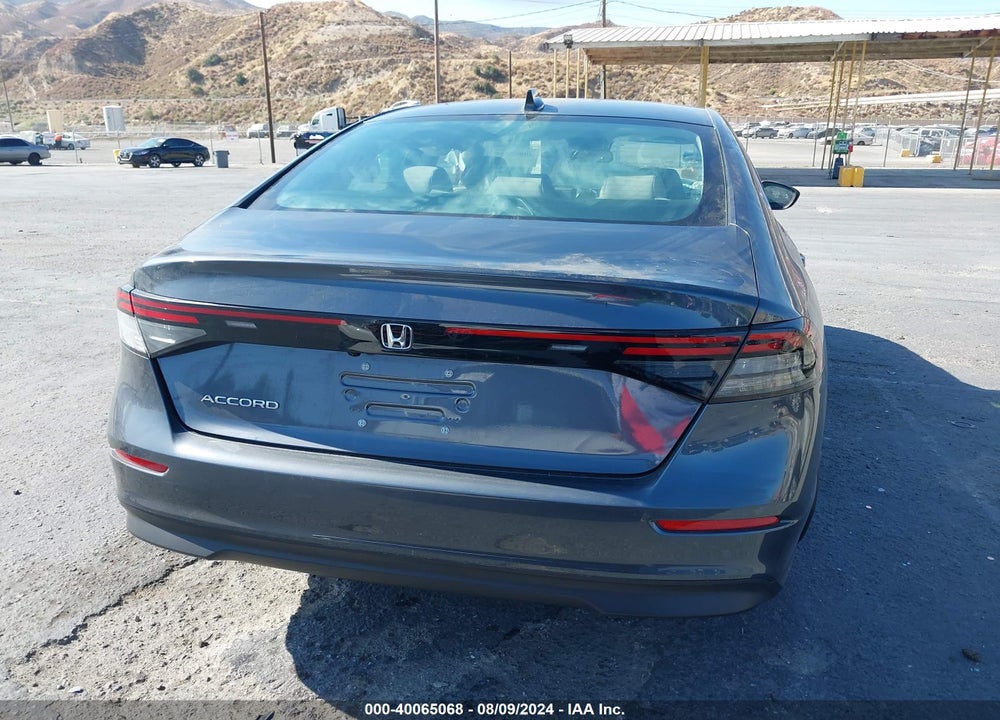 2024 HONDA ACCORD EX VIN: 1HGCY1F39RA018812