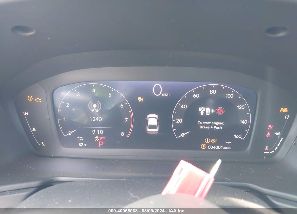 2024 HONDA ACCORD EX VIN: 1HGCY1F39RA018812