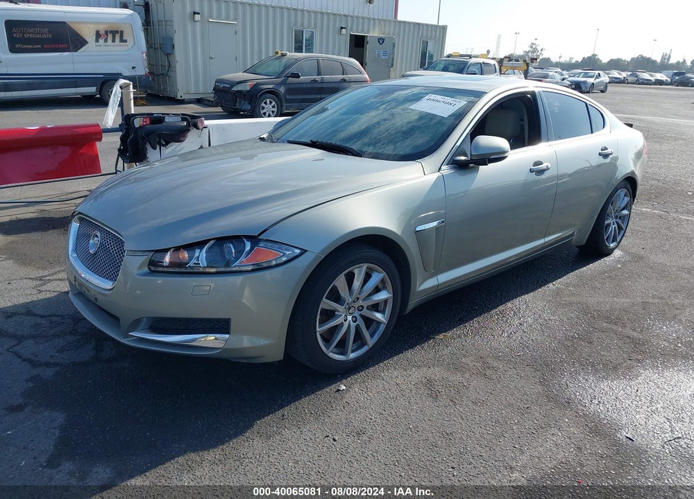 2013 JAGUAR XF I4 T VIN: SAJWA0ES8DPU06088