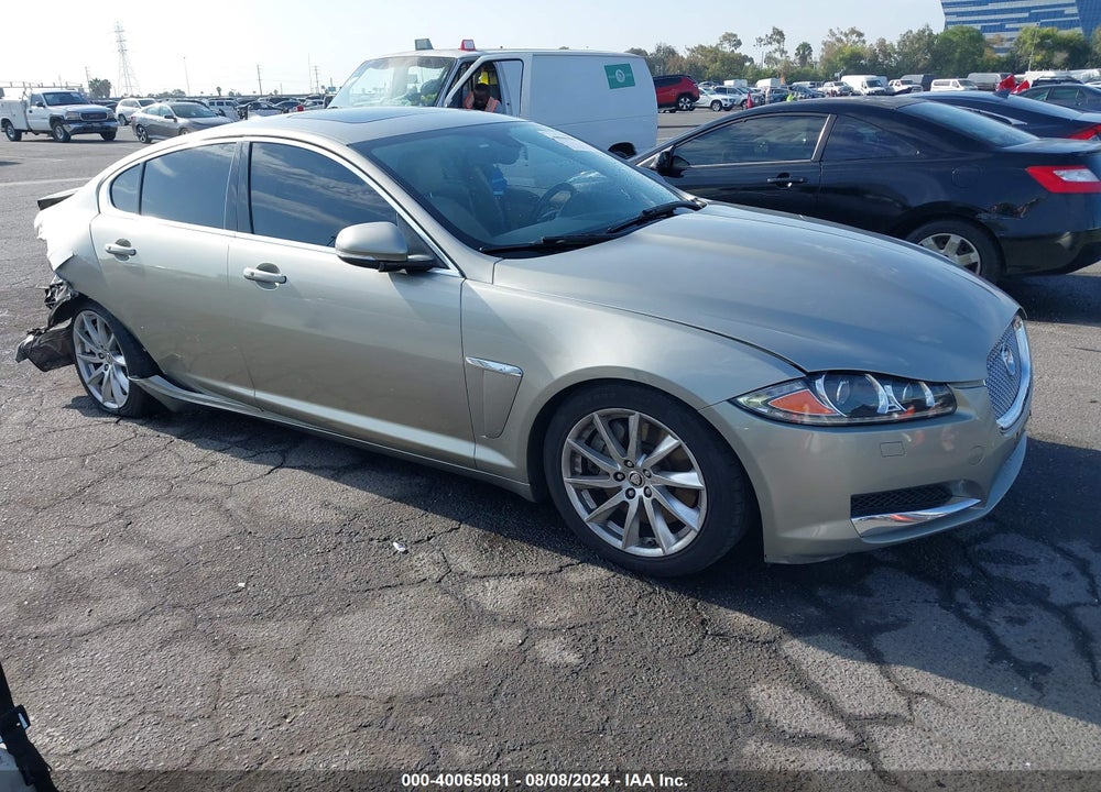2013 JAGUAR XF I4 T VIN: SAJWA0ES8DPU06088