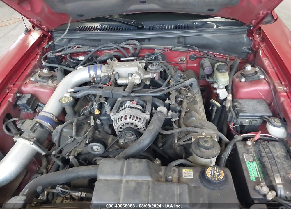 2000 FORD MUSTANG GT VIN: 1FAFP45X1YF261753