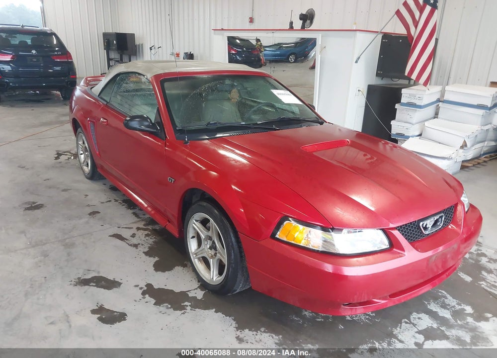 2000 FORD MUSTANG GT VIN: 1FAFP45X1YF261753