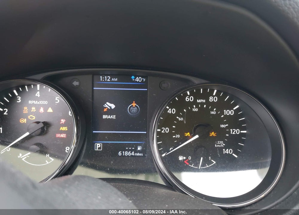 2019 NISSAN ROGUE SV VIN: JN8AT2MV2KW391914