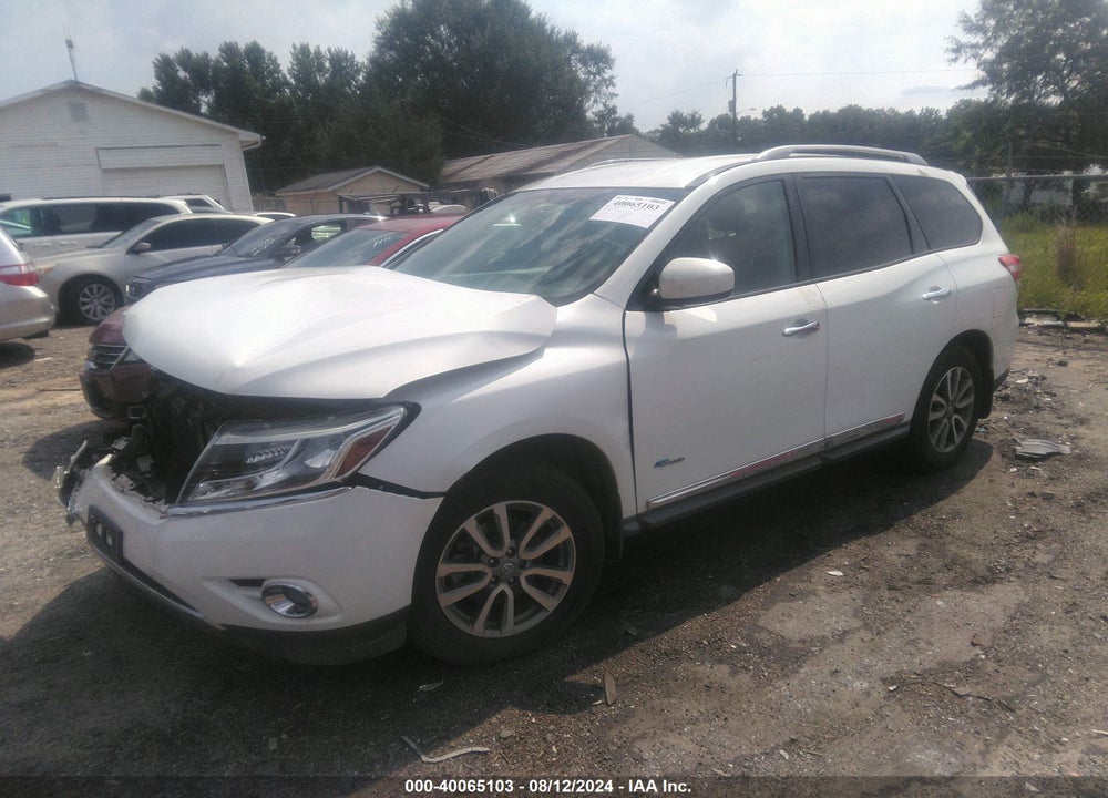 2014 NISSAN PATHFINDER HYBRID SL VIN: 5N1CR2MN5EC656264