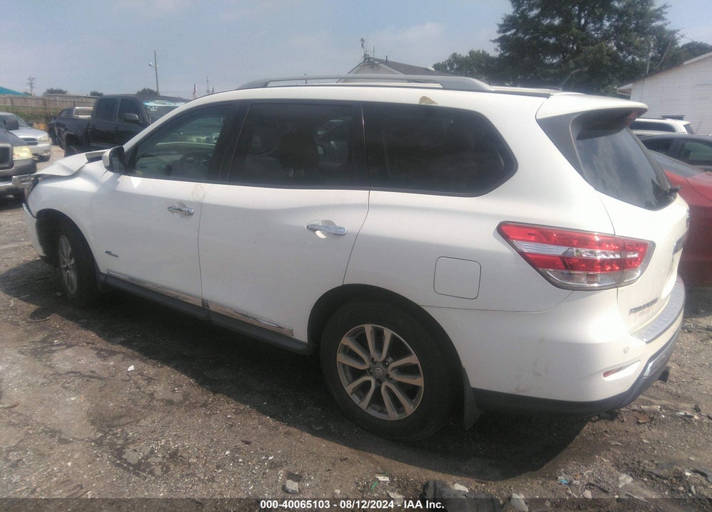 2014 NISSAN PATHFINDER HYBRID SL VIN: 5N1CR2MN5EC656264