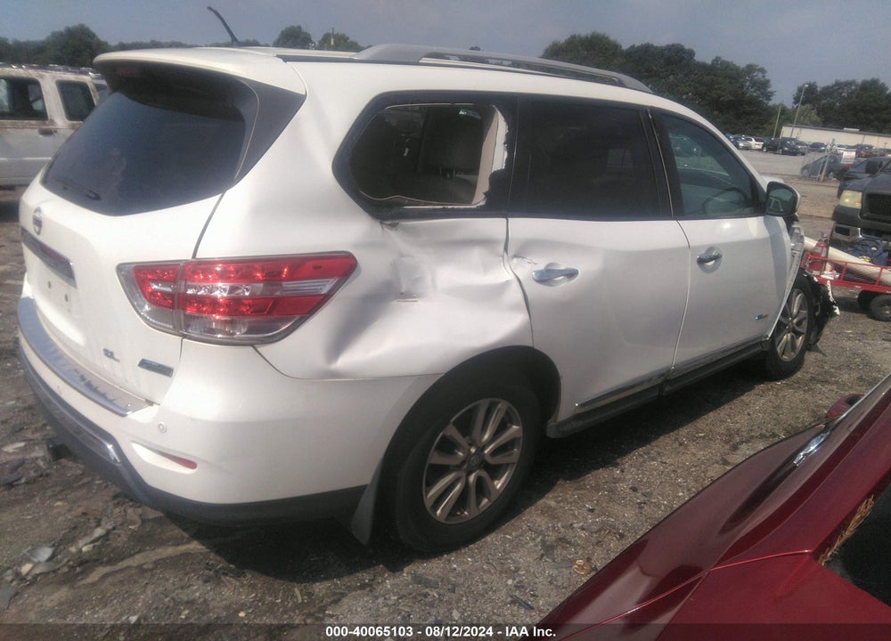 2014 NISSAN PATHFINDER HYBRID SL VIN: 5N1CR2MN5EC656264