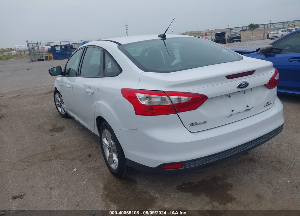 2013 FORD FOCUS SE VIN: 1FADP3F22DL252334
