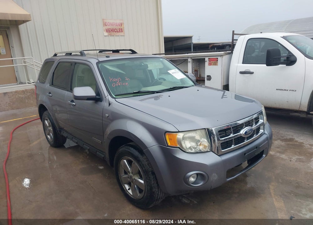 2008 FORD ESCAPE LIMITED VIN: 1FMCU94148KD67682