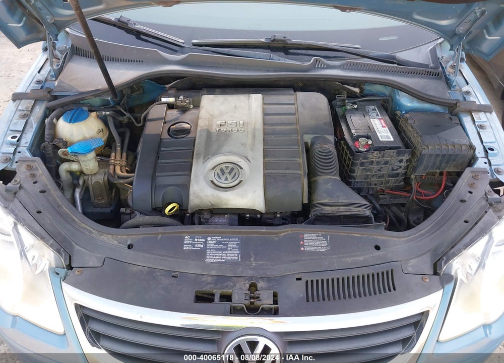 2008 VOLKSWAGEN EOS KOMFORT/TURBO VIN: WVWBA71F18V014408