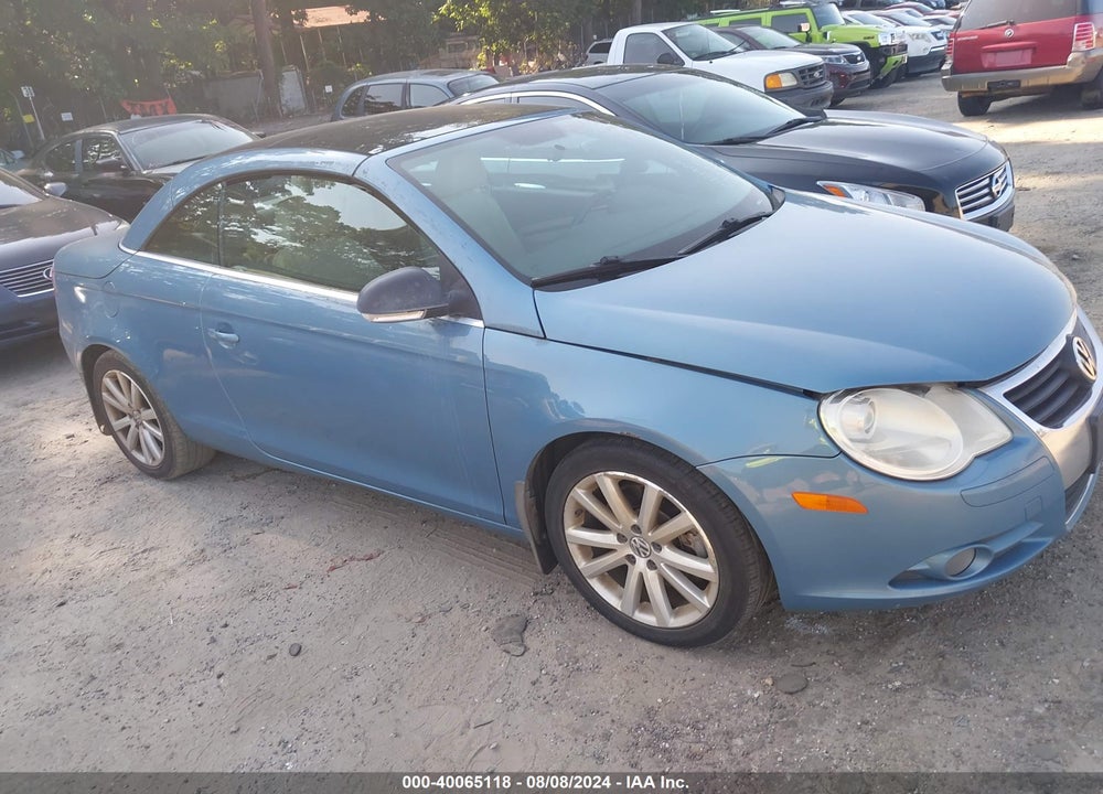 2008 VOLKSWAGEN EOS KOMFORT/TURBO VIN: WVWBA71F18V014408