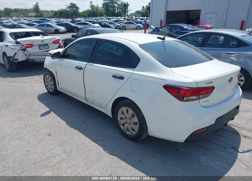 2018 KIA RIO VIN: 3KPA24AB3JE079307