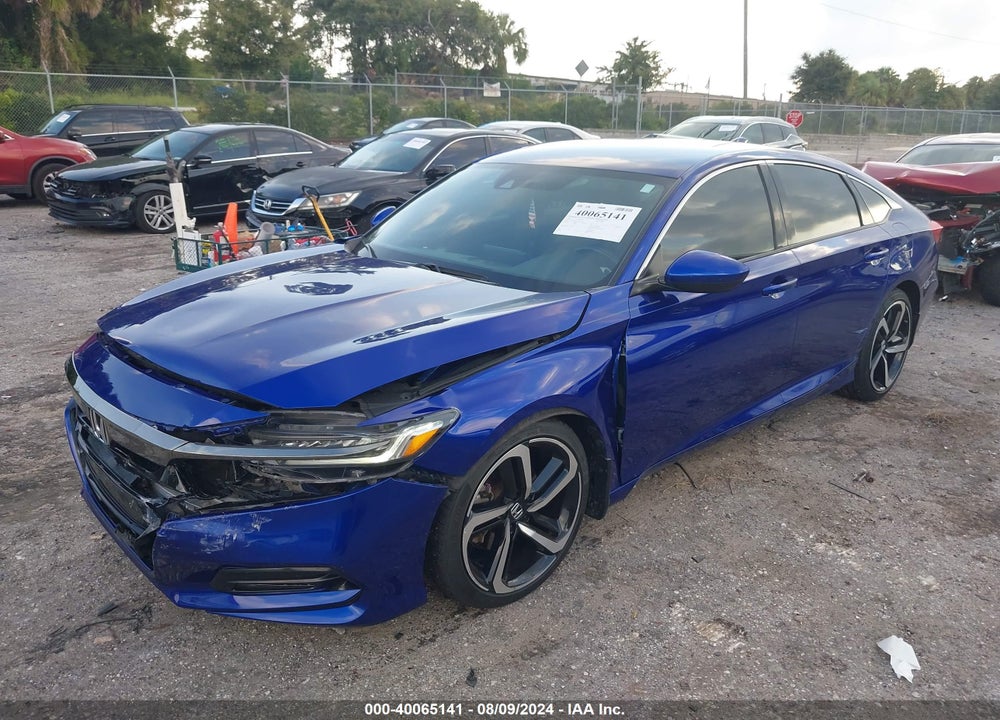 2018 HONDA ACCORD SPORT VIN: 1HGCV1F32JA234580