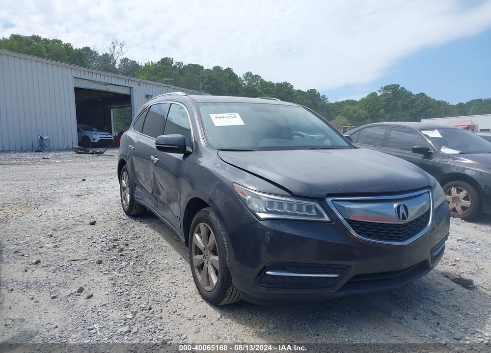 2014 ACURA MDX ADVANCE PKG W/ENTERTAINMENT PKG VIN: 5FRYD4H85EB007039