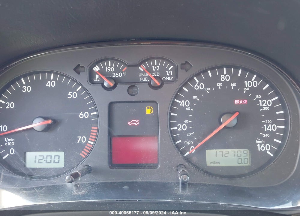 2001 VOLKSWAGEN JETTA GLX VIN: 3VWTG69M01M158416