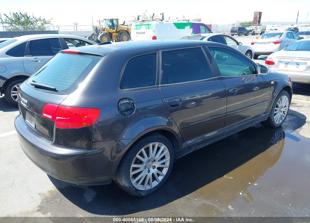 2006 AUDI A3 2.0T VIN: WAUNF78P66A168997