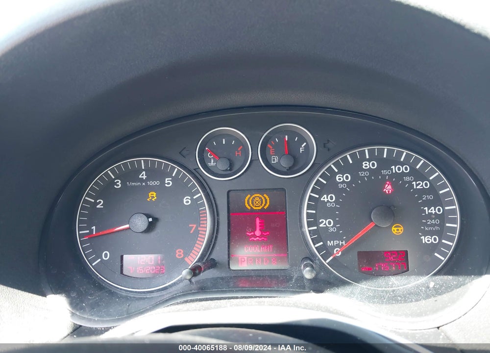 2006 AUDI A3 2.0T VIN: WAUNF78P66A168997