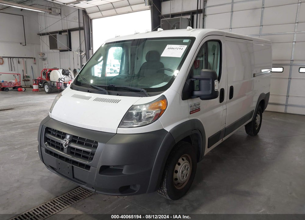 2018 RAM PROMASTER 1500 LOW ROOF 136 WB VIN: 3C6TRVAGXJE154209
